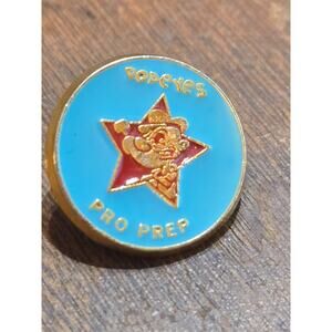 Popeyes Pro Prep Promo Restaurant Pin Pinback